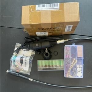 Rotary Tool Kit Variable Speed Flex Shaft Accessories Power Die Grinder Set